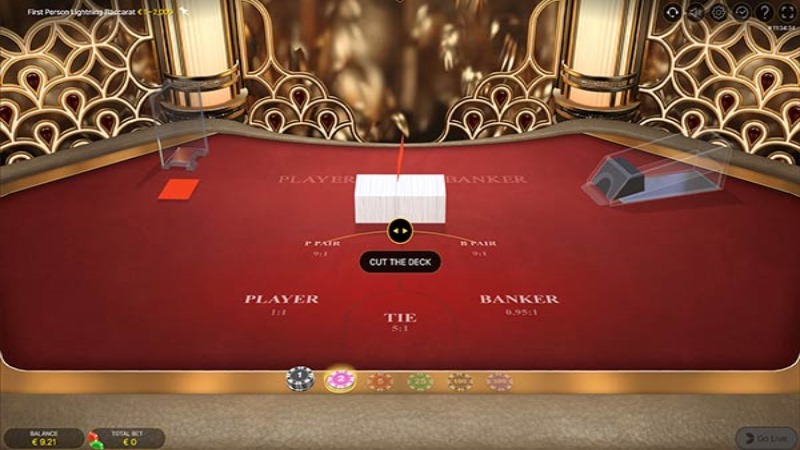 First Person Lightning Baccarat