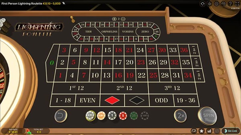 First Person Lightning Roulette