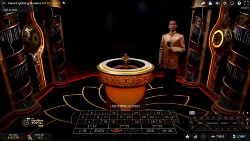 Hindi Lightning Roulette