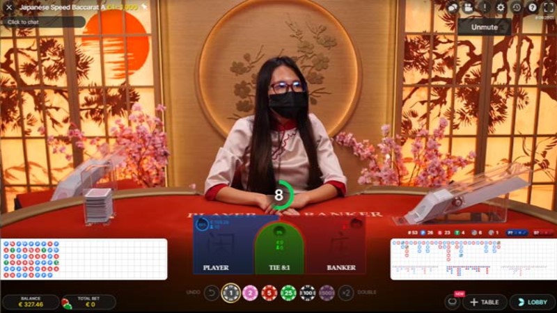 Japanese Speed Baccarat A