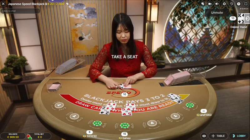 Japanese Speed Blackjack D
