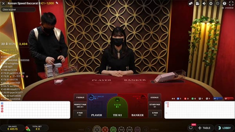 Korean Speed Baccarat B