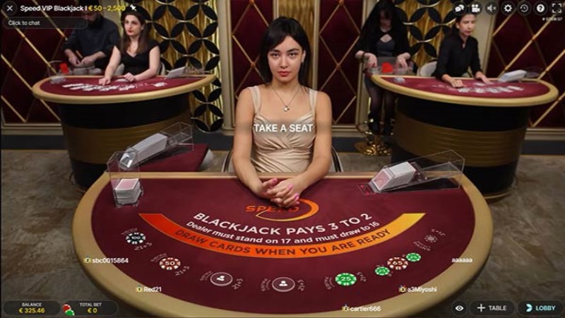 Speed VIP Blackjack I