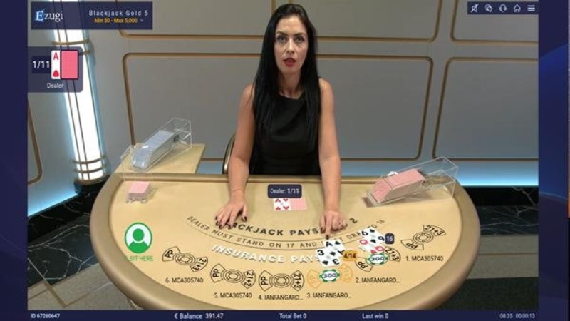 Blackjack Gold 5