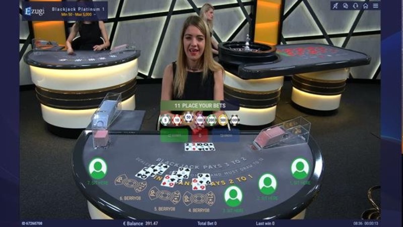 Blackjack Platinum 1
