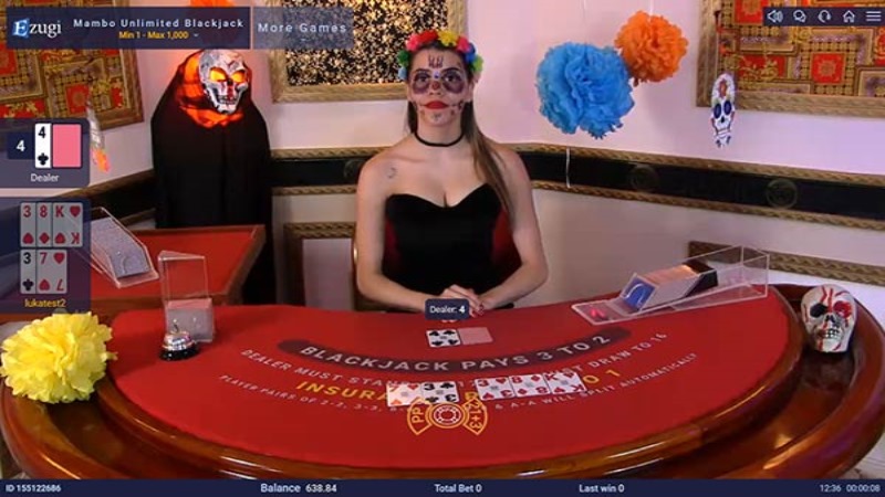 Mambo Unlimited Blackjack