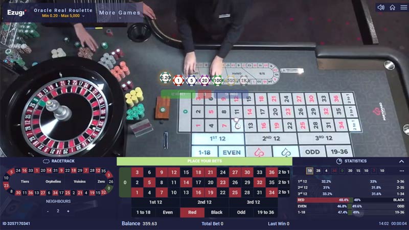 Oracle Casino Roulette