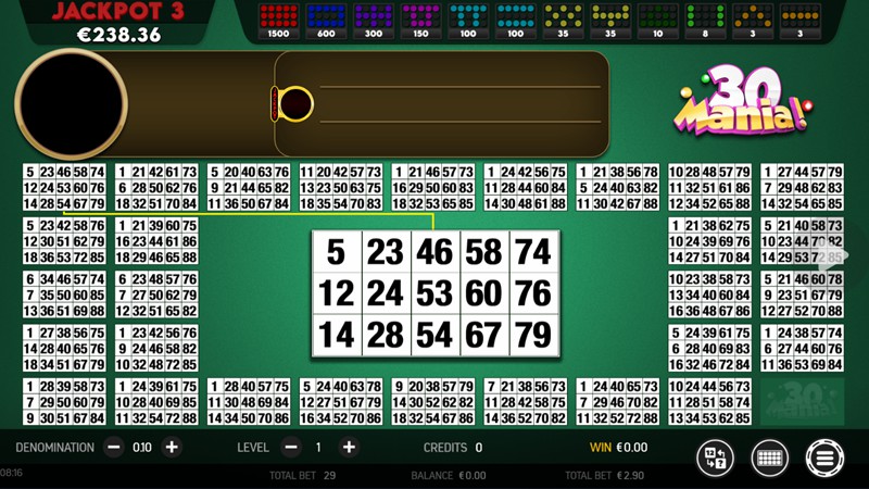30 Mania Spin Bonus