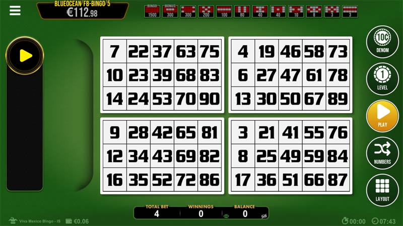 Viva Mexico Bingo