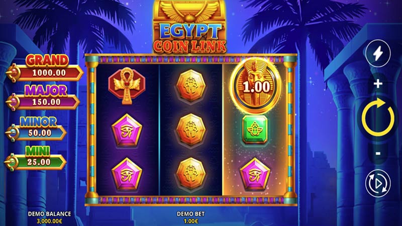 Egypt Coin Link Running Wins