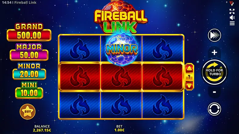 Fireball Link CASH UP