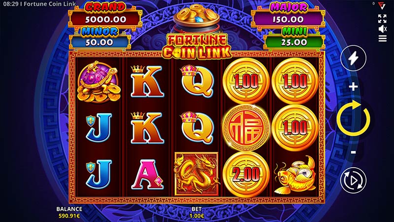 Fortune Coin Link RUNNING WINS