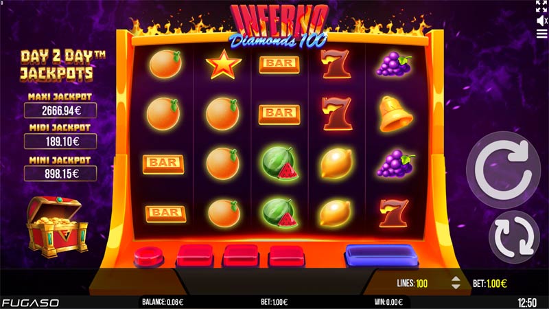 Inferno Diamonds 100