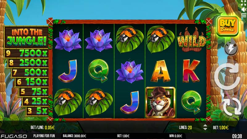 Into the Jungle Bonus Buy