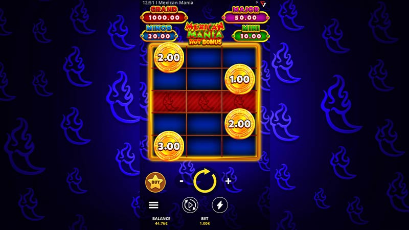 MEXICAN MANIA HOT BONUS 3X5