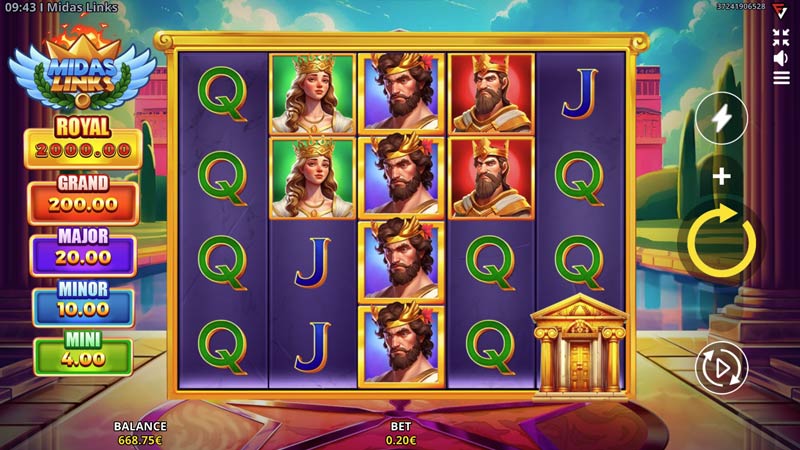 Midas Links Running Wins