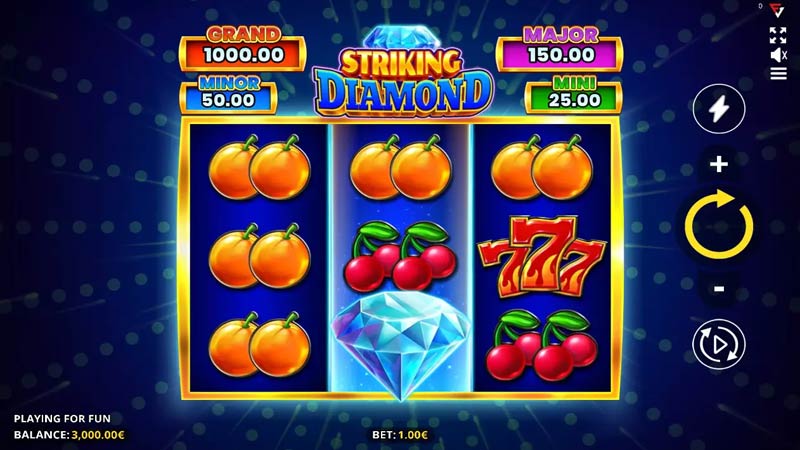 Striking Diamond Link Running Wins