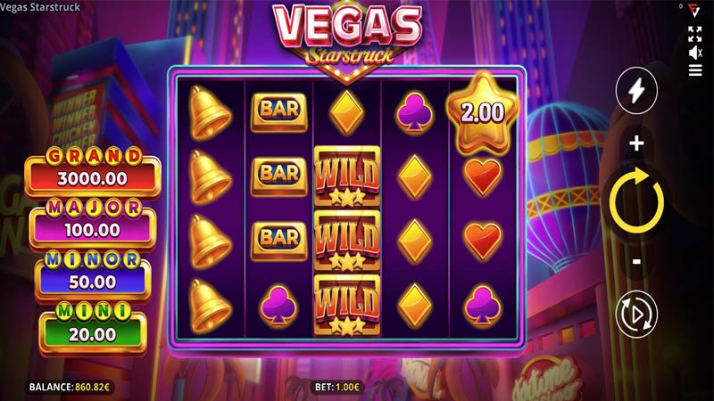 Vegas Starstruck RUNNING WINS