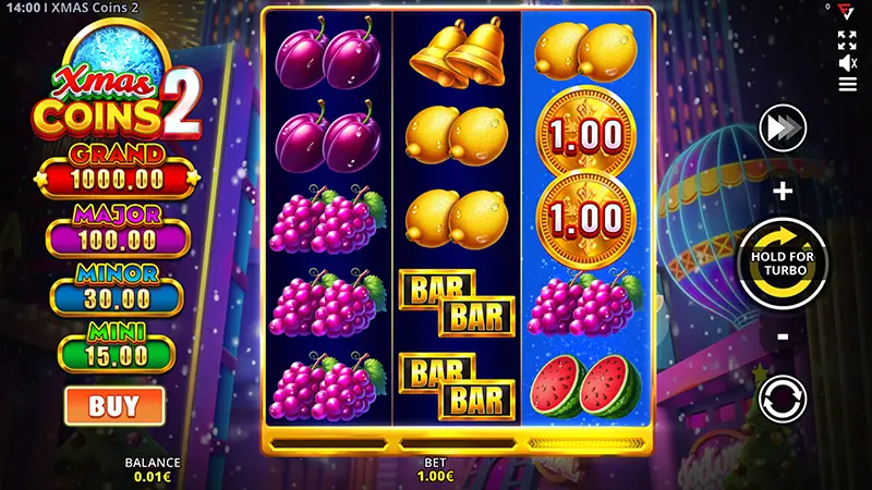 XMAS Coins 2 ULTIMATE RUNNING WINS