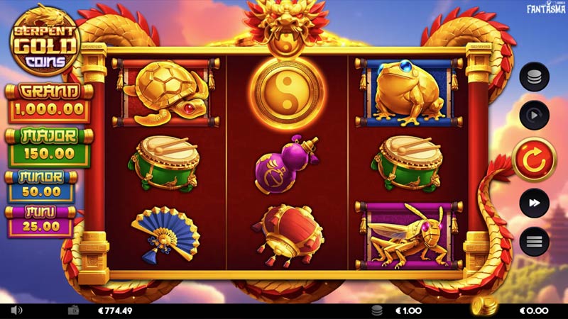Serpent Gold Coins