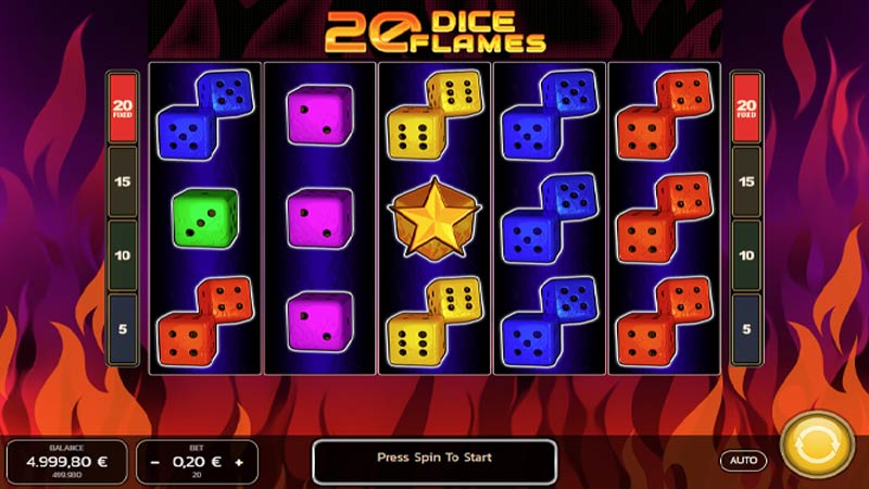 20 Dice Flames