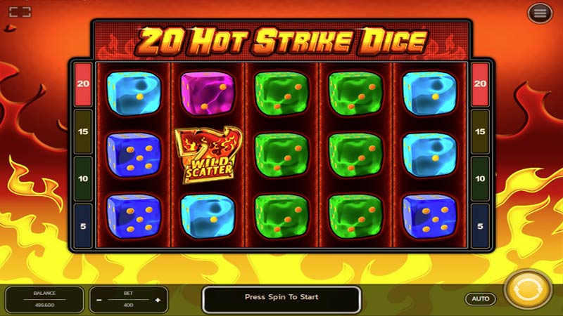 20 Hot Strike Dice