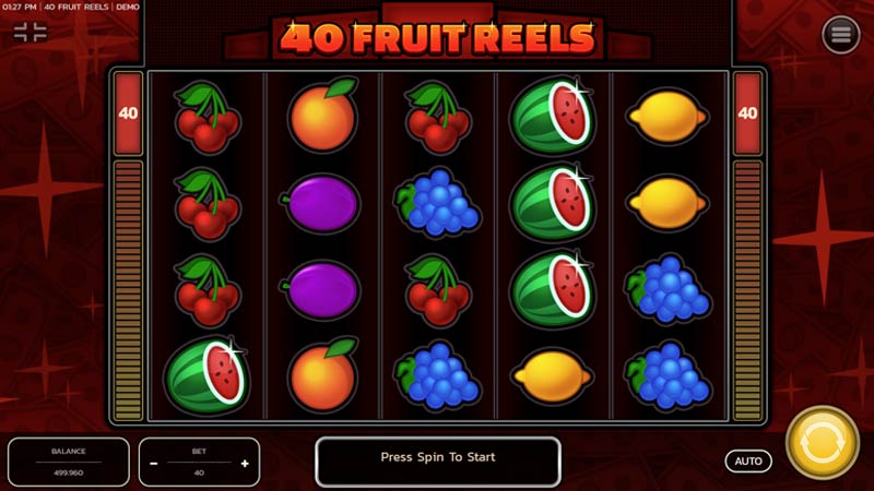 40 Fruit Reels