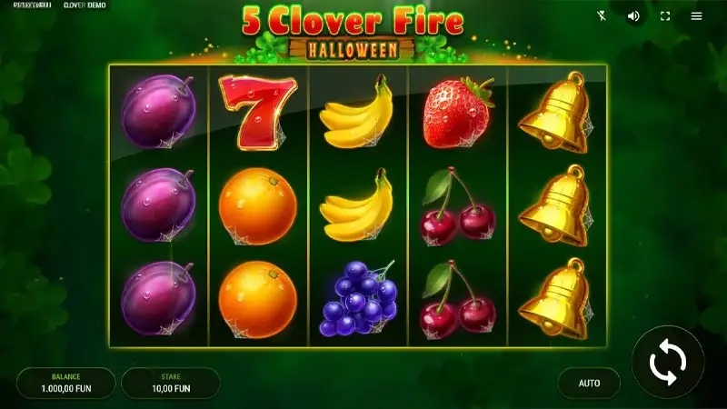 5 Clover Fire Halloween
