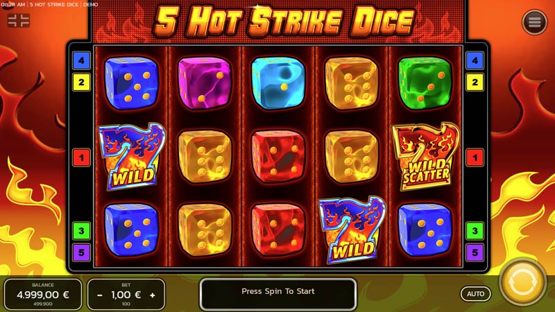 5 Hot Strike Dice