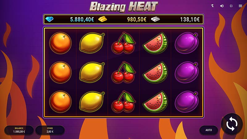 Blazing heat