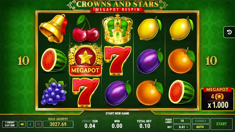 Crowns and stars