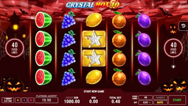 Crystal Hot 40 Halloween