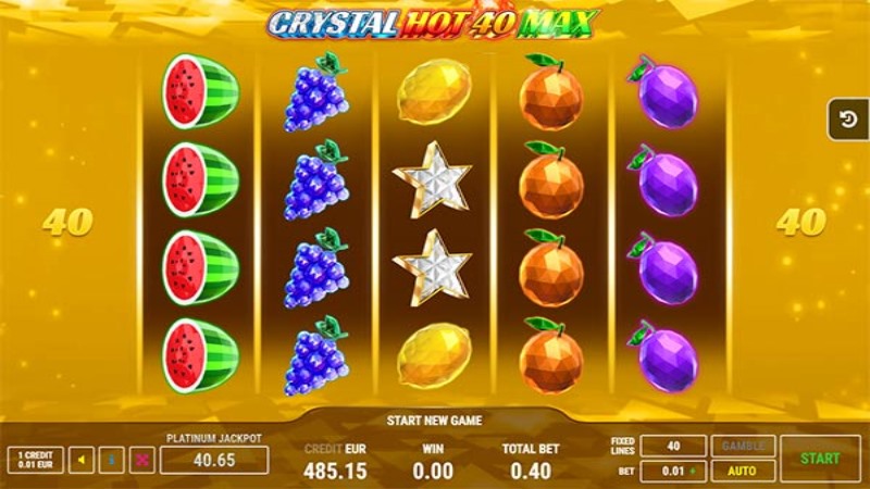 Crystal Hot 40 Max