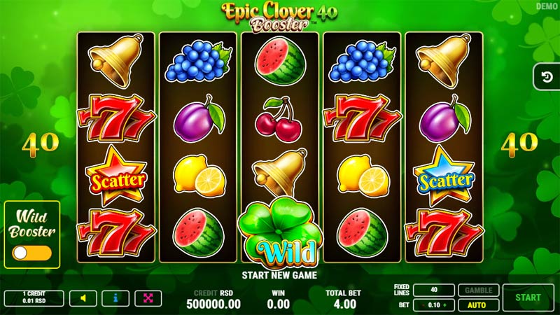 Epic Clover 40 Booster