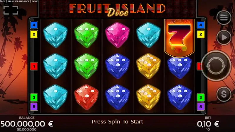 Fruit Island Dice