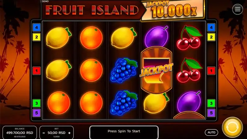 Fruit Island Jackpot