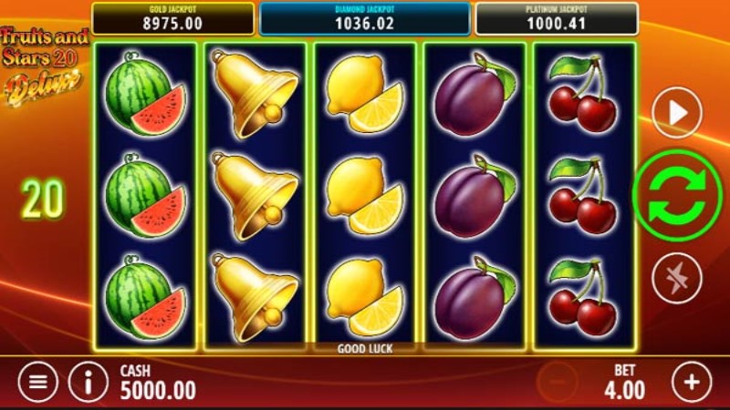 Fruits and Stars 20 Deluxe