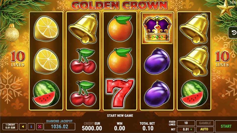 Golden Crown Christmas
