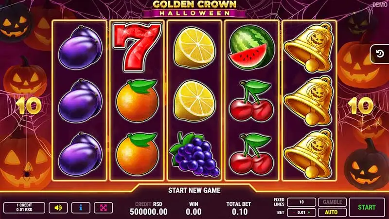 Golden Crown Halloween