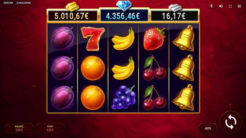 Jackpot Chance 20 Wild Crown