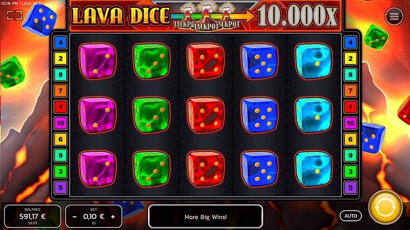 Lava Dice