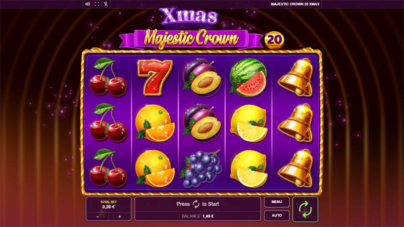Majestic Crown 20 Xmas