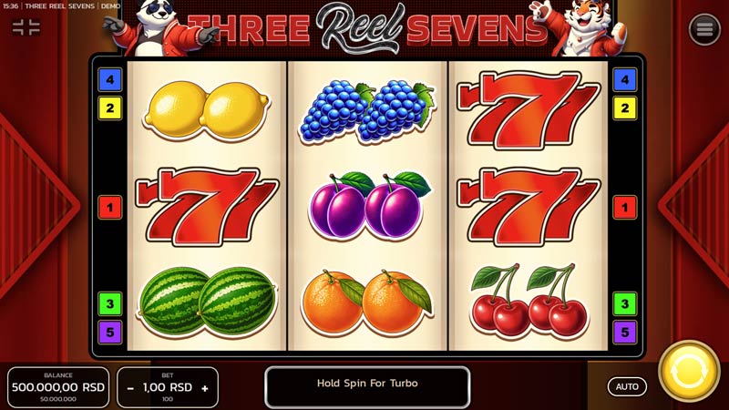 Three Reel Sevens