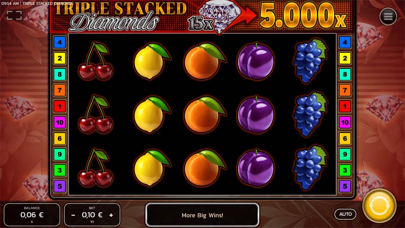 Triple Stacked Diamonds