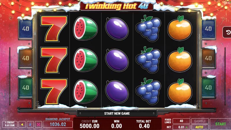 Twinkling Hot 40 Christmas