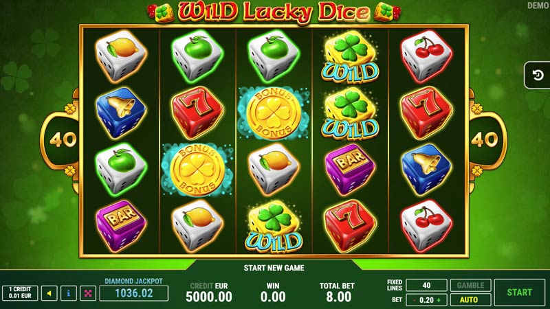 Wild Lucky Dice