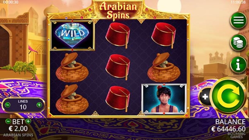 Arabian spins