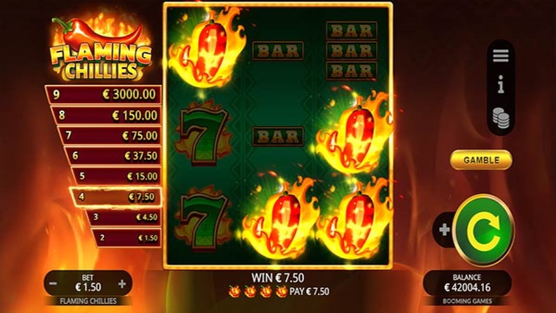 Flaming Chillies