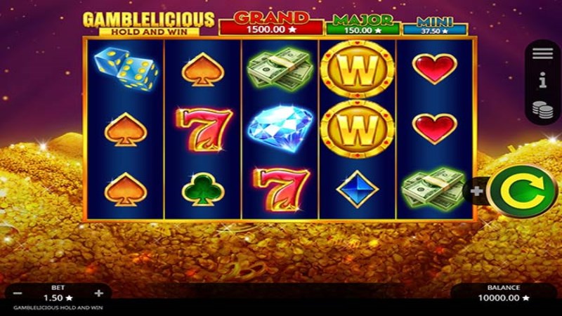 Gamblelicious Hold and Win