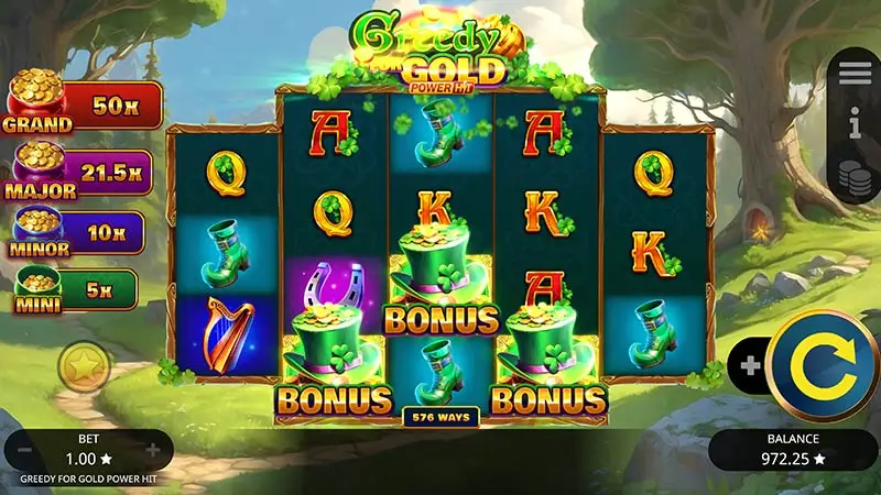 Greedy for Gold Power Hit